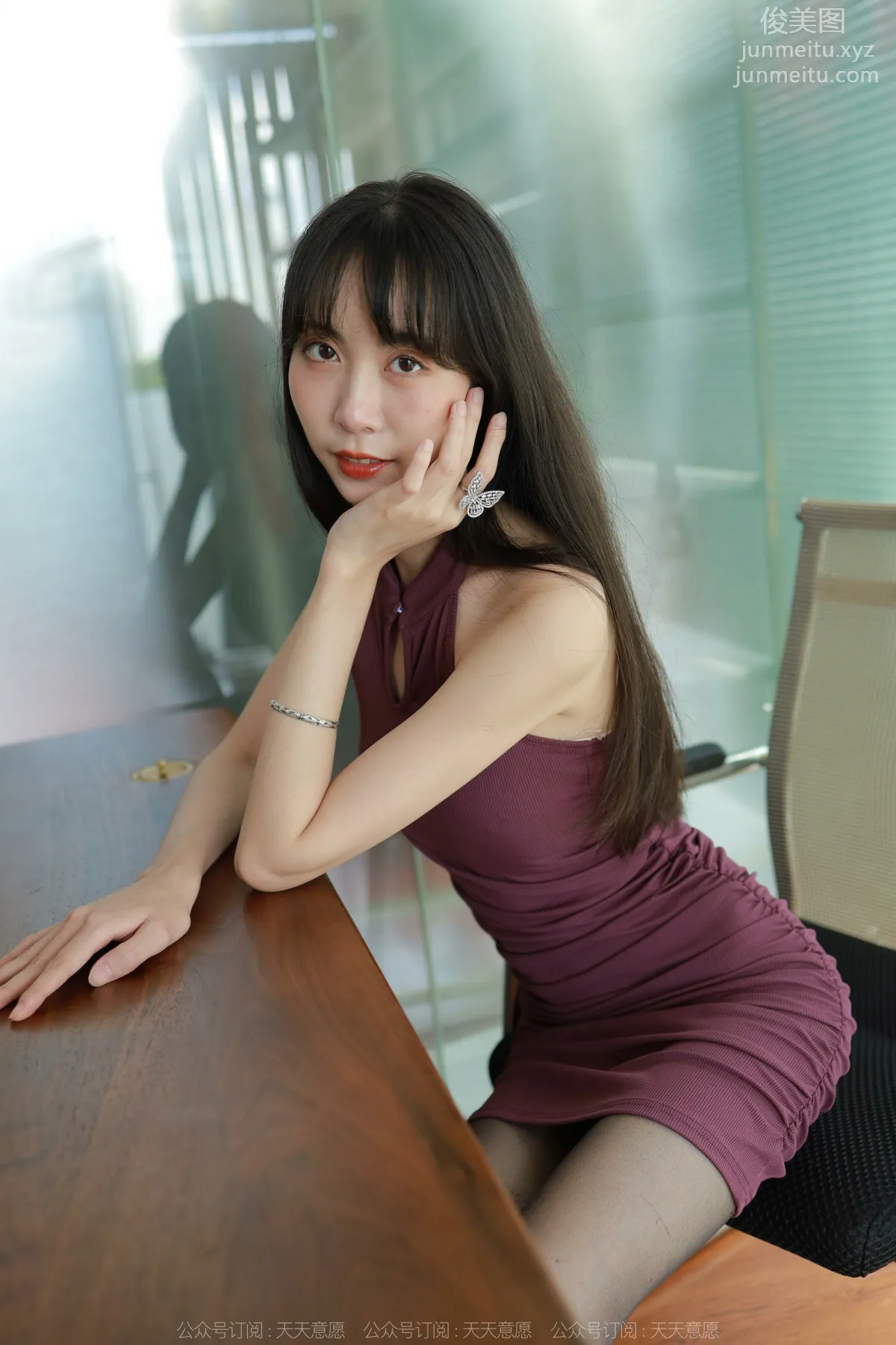 [IESS] 2022.08.22 Silk Enjoyer 1185 Tuan Tuan On the Table and Under the Table [84P] photo 79