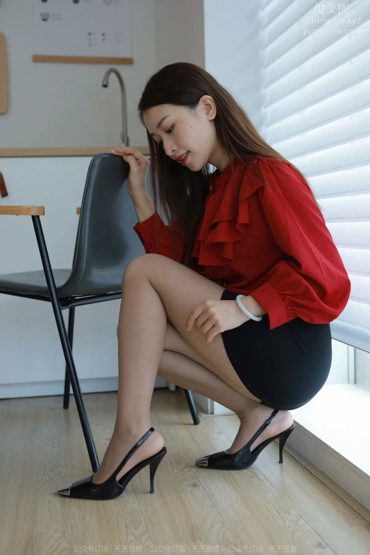 [IESS] 2022.09.02 Silk Enjoyer 1195 Xiao Jie Red Hint [96P] photo 49