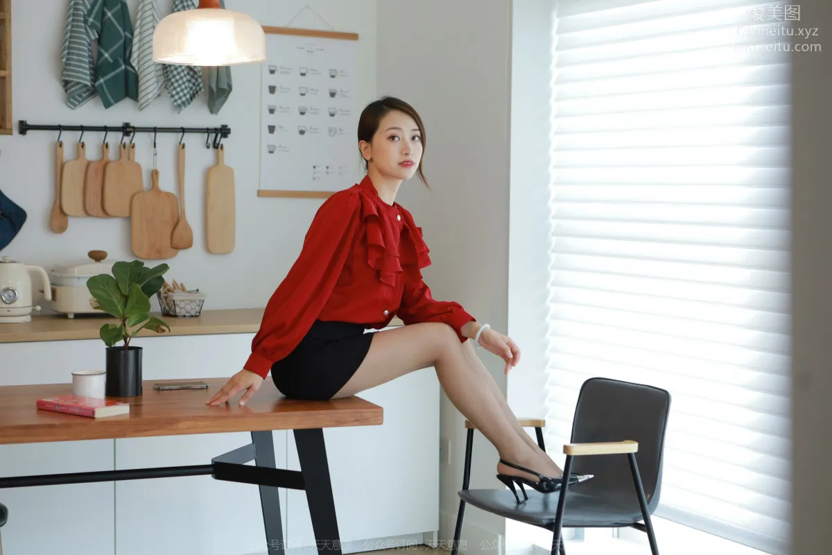 [IESS] 2022.09.02 Silk Enjoyer 1195 Xiao Jie Red Hint [96P] photo 63