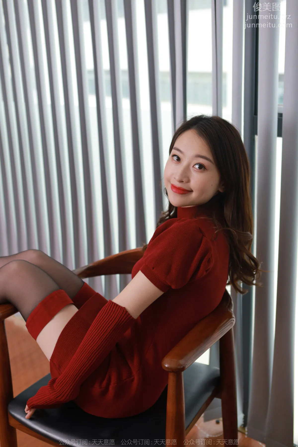[IESS] 2022.03.22 Silk Enjoyer 1036: Xiao Jie, Half-Length Black Stockings [98P] photo 68