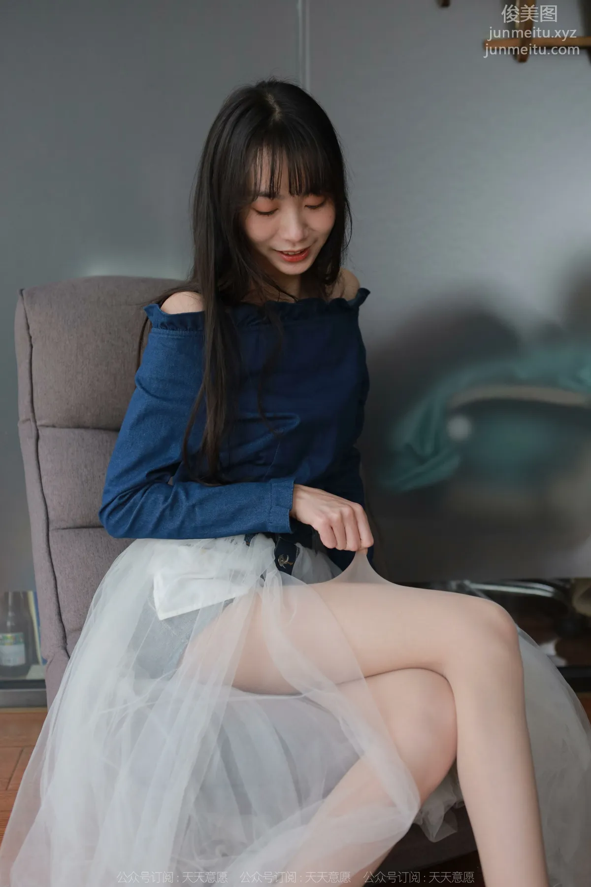 [IESS] 2022.03.31 Silk Enjoyer 1045: Tuan Tuan, Long Legs and White Gauze [95P] photo 3