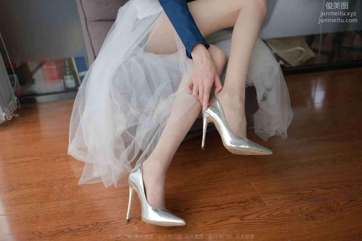[IESS] 2022.03.31 Silk Enjoyer 1045: Tuan Tuan, Long Legs and White Gauze [95P] photo 5
