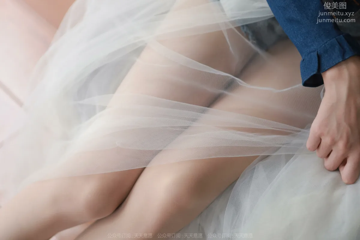 [IESS] 2022.03.31 Silk Enjoyer 1045: Tuan Tuan, Long Legs and White Gauze [95P] photo 11