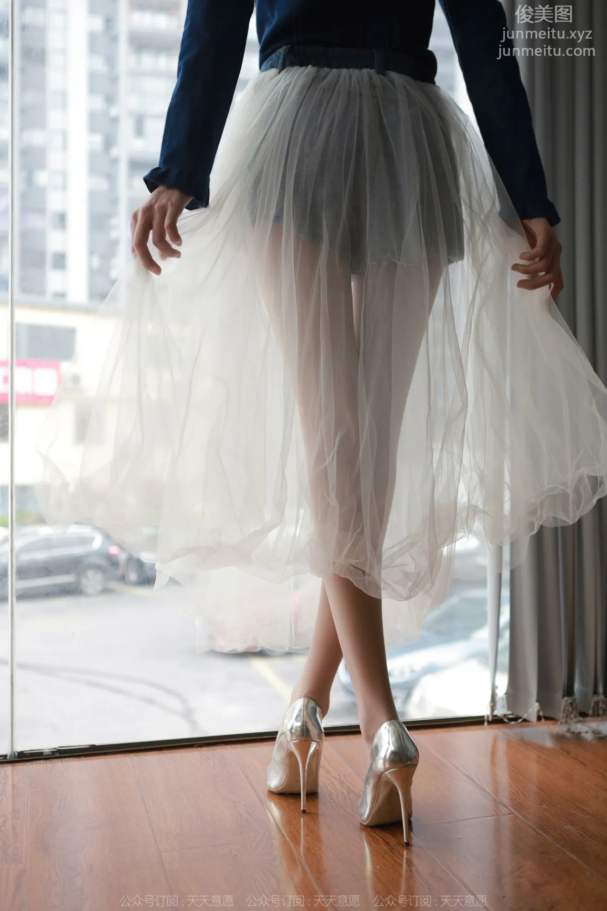 [IESS] 2022.03.31 Silk Enjoyer 1045: Tuan Tuan, Long Legs and White Gauze [95P] photo 25