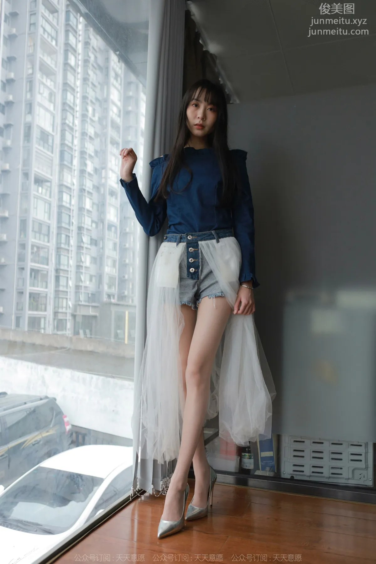 [IESS] 2022.03.31 Silk Enjoyer 1045: Tuan Tuan, Long Legs and White Gauze [95P] photo 31