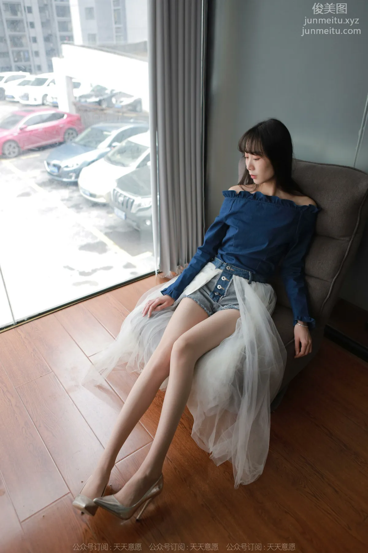 [IESS] 2022.03.31 Silk Enjoyer 1045: Tuan Tuan, Long Legs and White Gauze [95P] photo 32