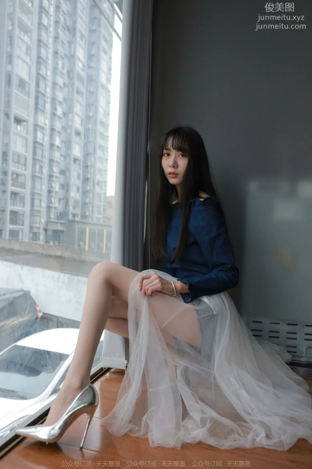 [IESS] 2022.03.31 Silk Enjoyer 1045: Tuan Tuan, Long Legs and White Gauze [95P] photo 35