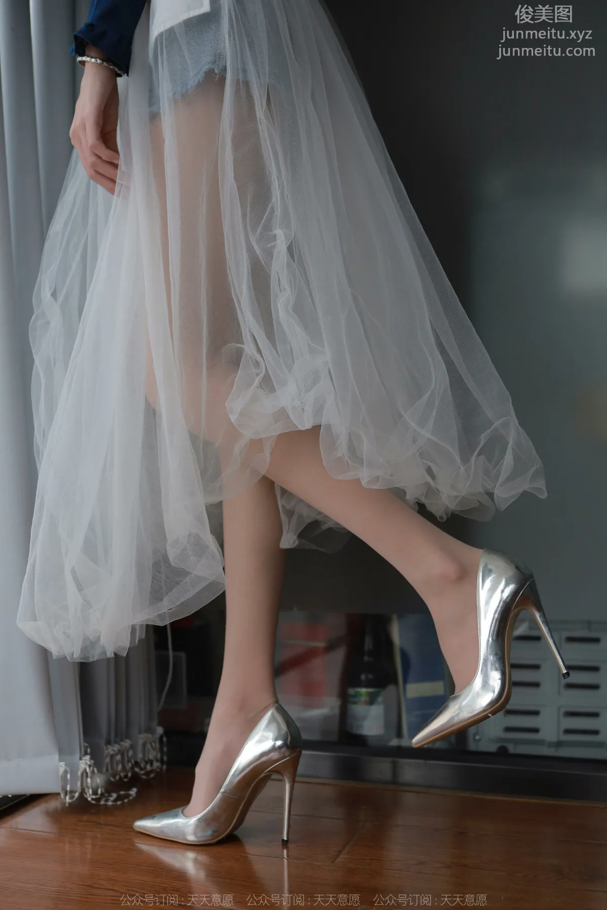 [IESS] 2022.03.31 Silk Enjoyer 1045: Tuan Tuan, Long Legs and White Gauze [95P] photo 37