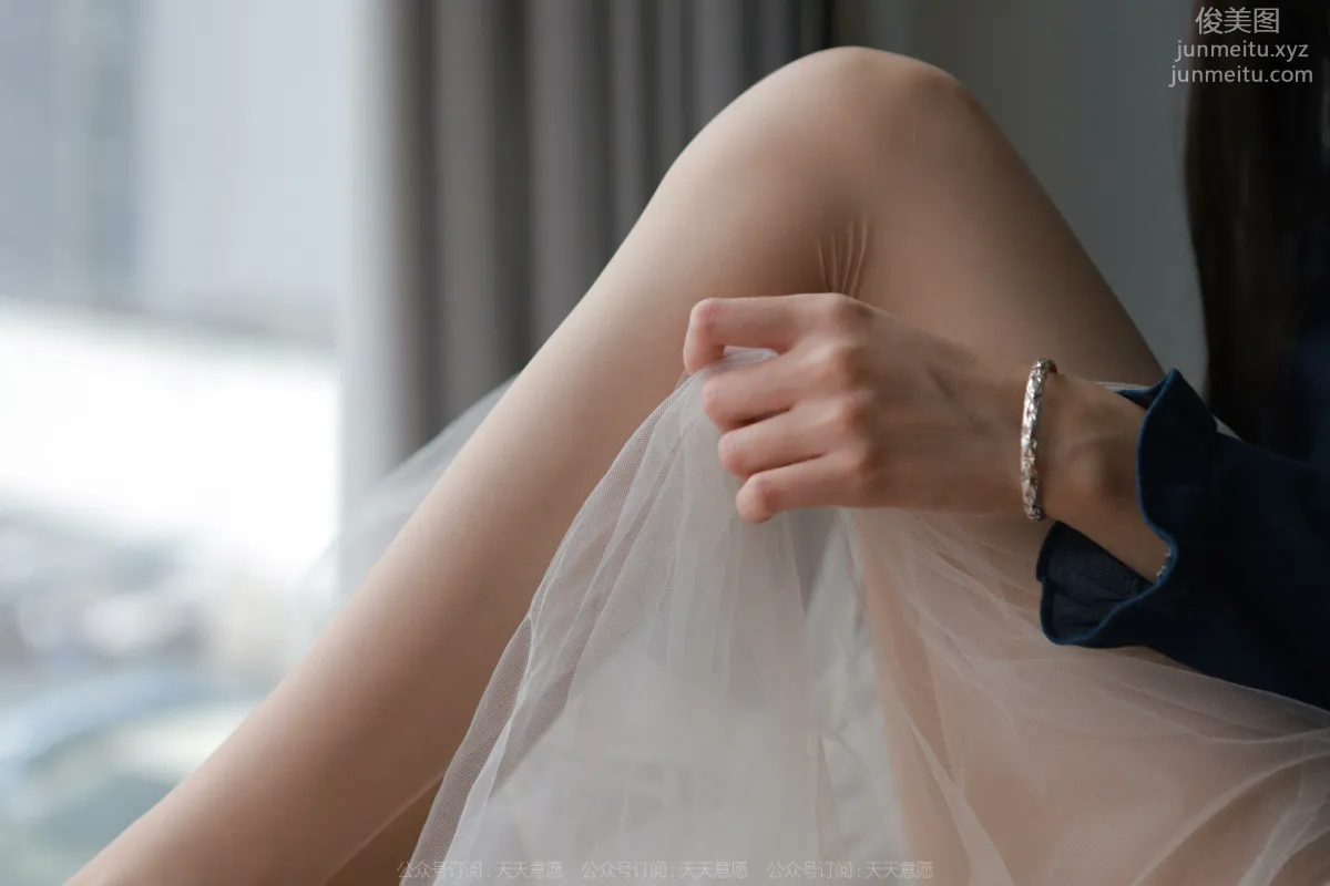 [IESS] 2022.03.31 Silk Enjoyer 1045: Tuan Tuan, Long Legs and White Gauze [95P] photo 49