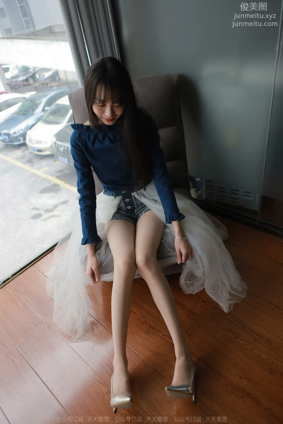 [IESS] 2022.03.31 Silk Enjoyer 1045: Tuan Tuan, Long Legs and White Gauze [95P] photo 50
