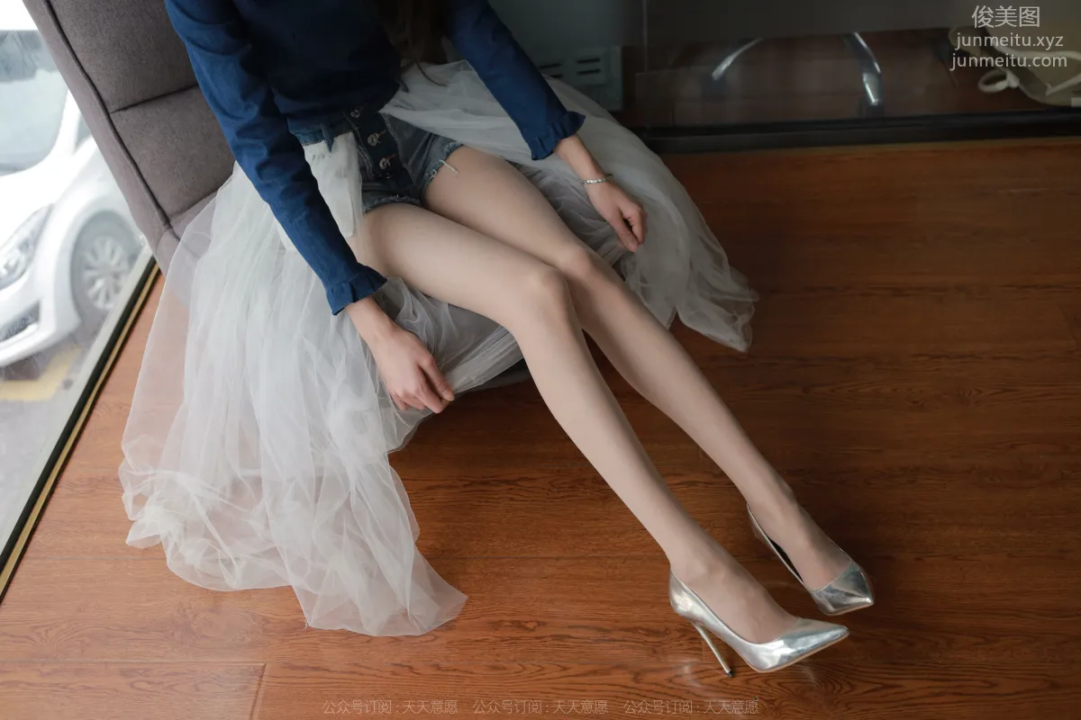 [IESS] 2022.03.31 Silk Enjoyer 1045: Tuan Tuan, Long Legs and White Gauze [95P] photo 52
