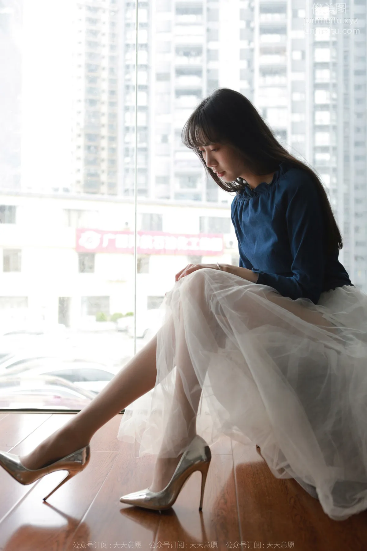 [IESS] 2022.03.31 Silk Enjoyer 1045: Tuan Tuan, Long Legs and White Gauze [95P] photo 59