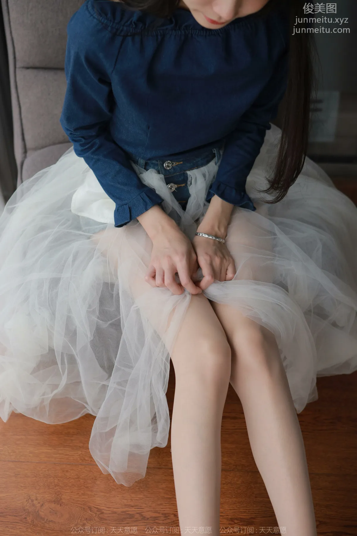 [IESS] 2022.03.31 Silk Enjoyer 1045: Tuan Tuan, Long Legs and White Gauze [95P] photo 62