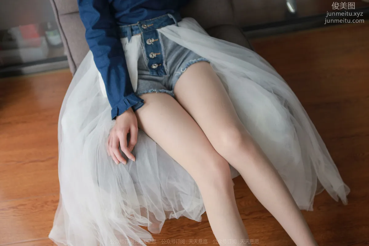 [IESS] 2022.03.31 Silk Enjoyer 1045: Tuan Tuan, Long Legs and White Gauze [95P] photo 65