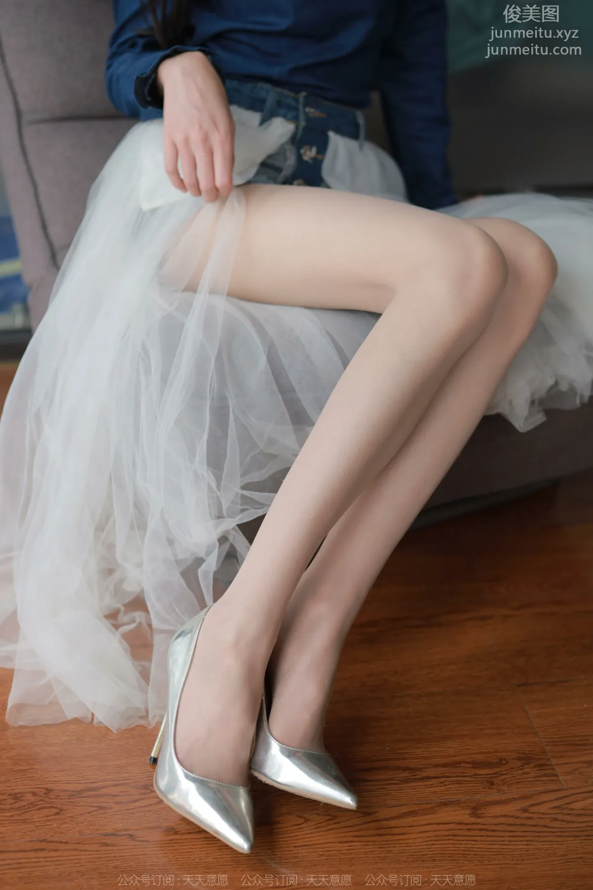 [IESS] 2022.03.31 Silk Enjoyer 1045: Tuan Tuan, Long Legs and White Gauze [95P] photo 76