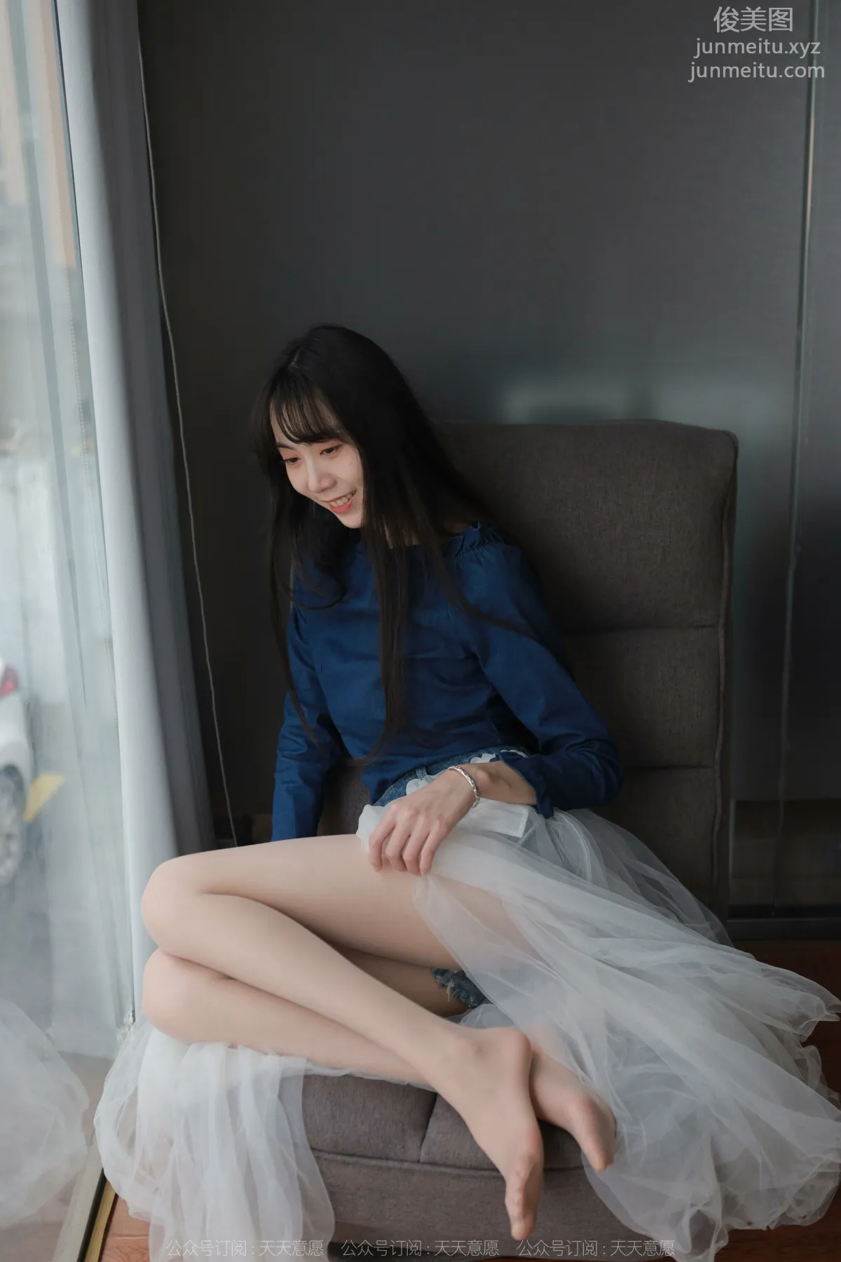 [IESS] 2022.03.31 Silk Enjoyer 1045: Tuan Tuan, Long Legs and White Gauze [95P] photo 92