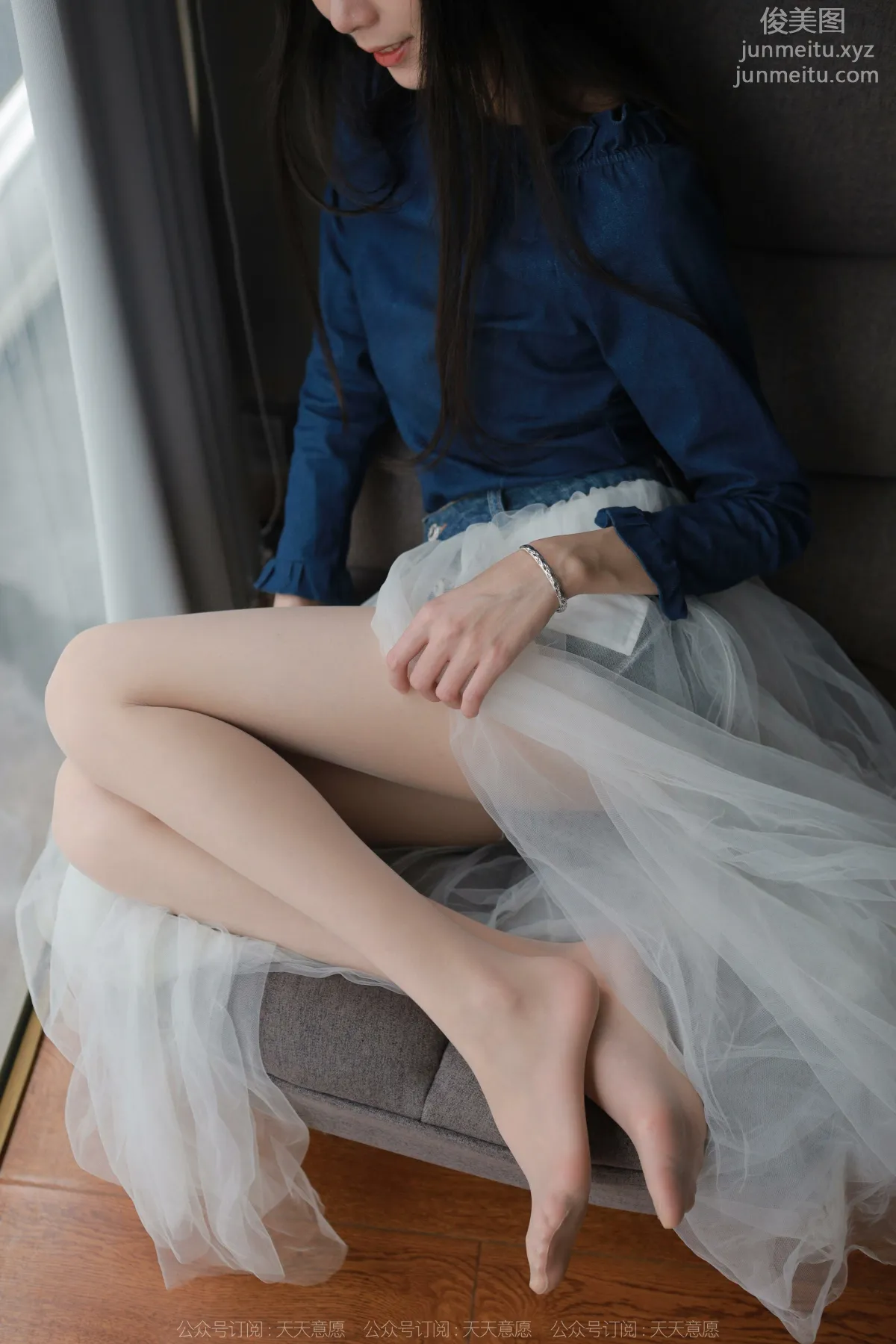 [IESS] 2022.03.31 Silk Enjoyer 1045: Tuan Tuan, Long Legs and White Gauze [95P] photo 93