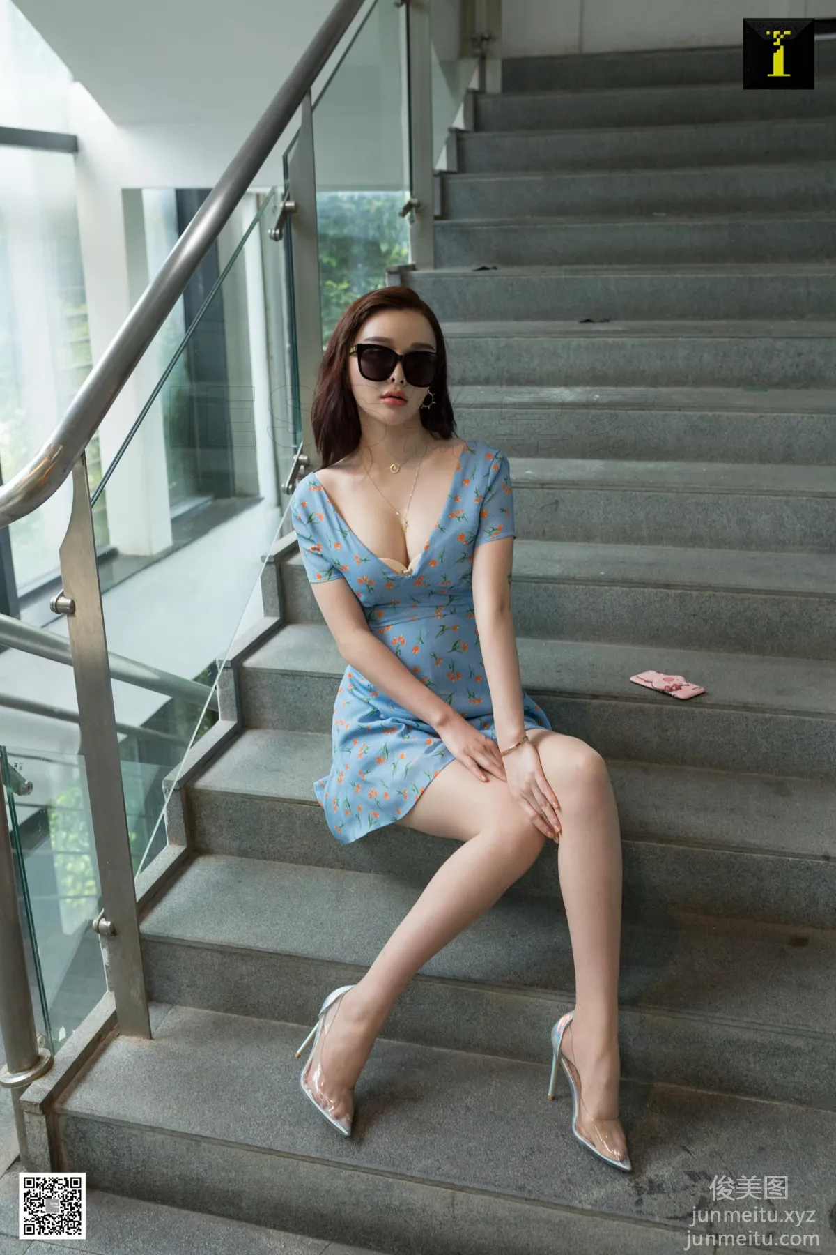 [IESS] 2019.07.08 Silk Enjoyer 523: Miao Jie's Floral Bubble Skirt Miao Jie [95P] photo 85