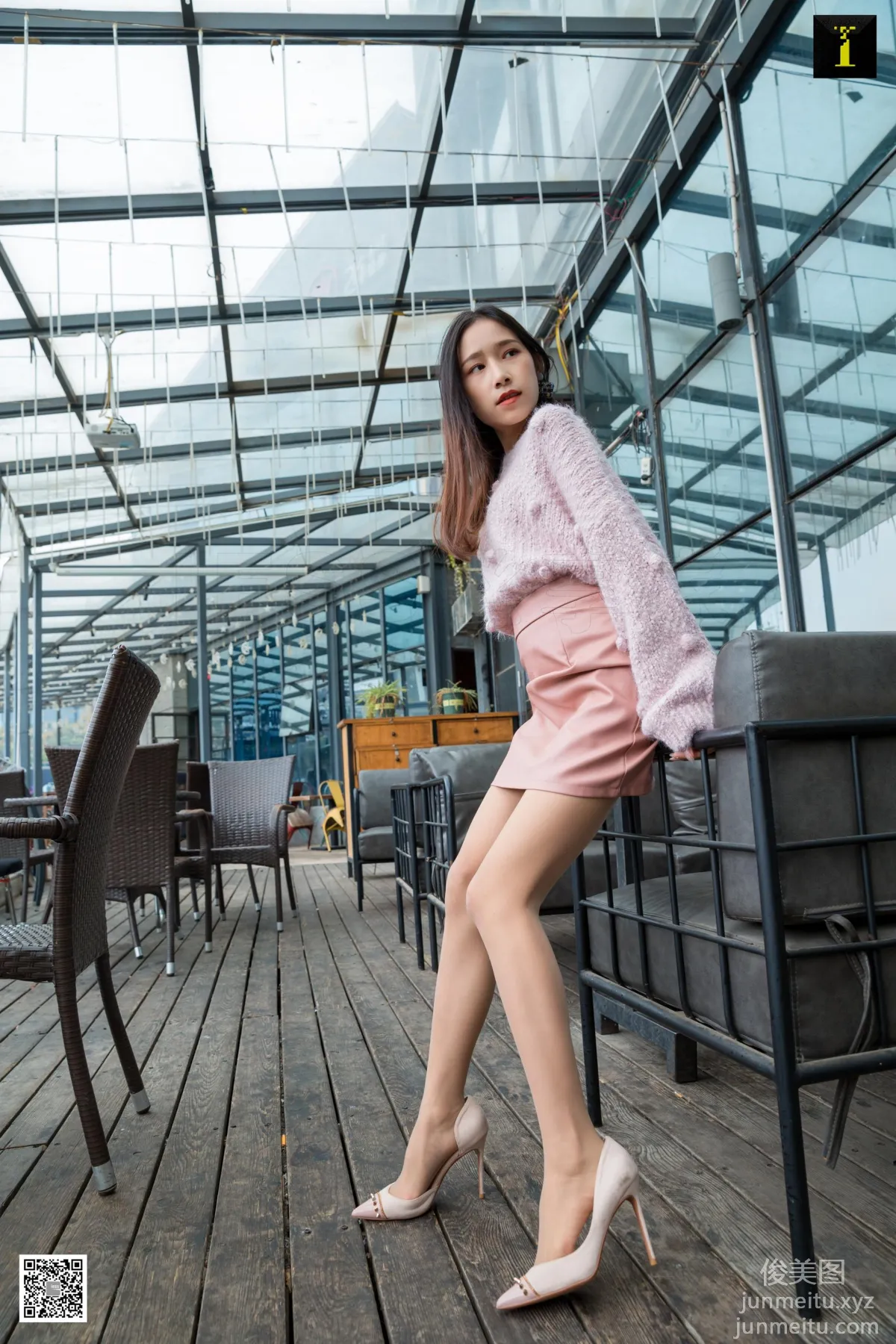 [IESS] 2020.01.03 Silk Enjoyer 651: Mei Zi, First Love Pink Series [95P] photo 46