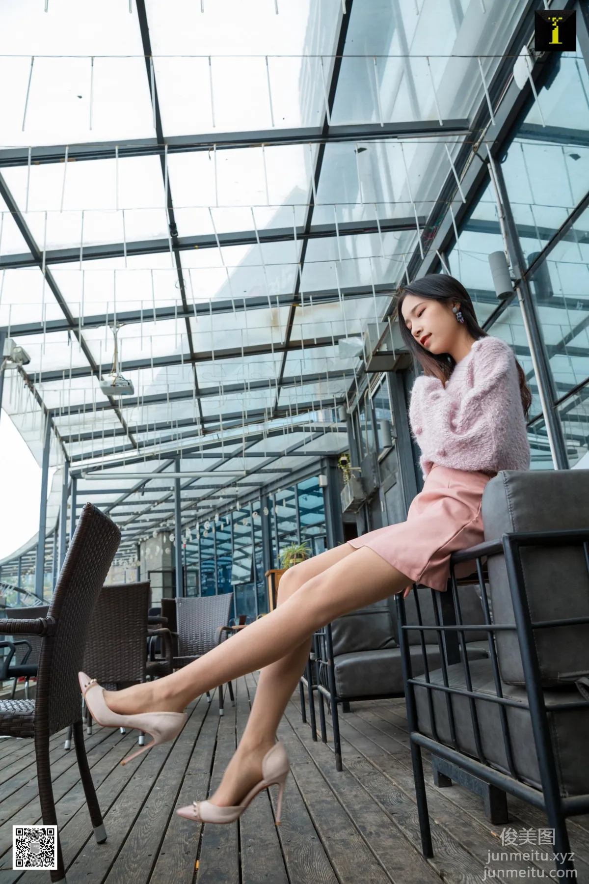 [IESS] 2020.01.03 Silk Enjoyer 651: Mei Zi, First Love Pink Series [95P] photo 47