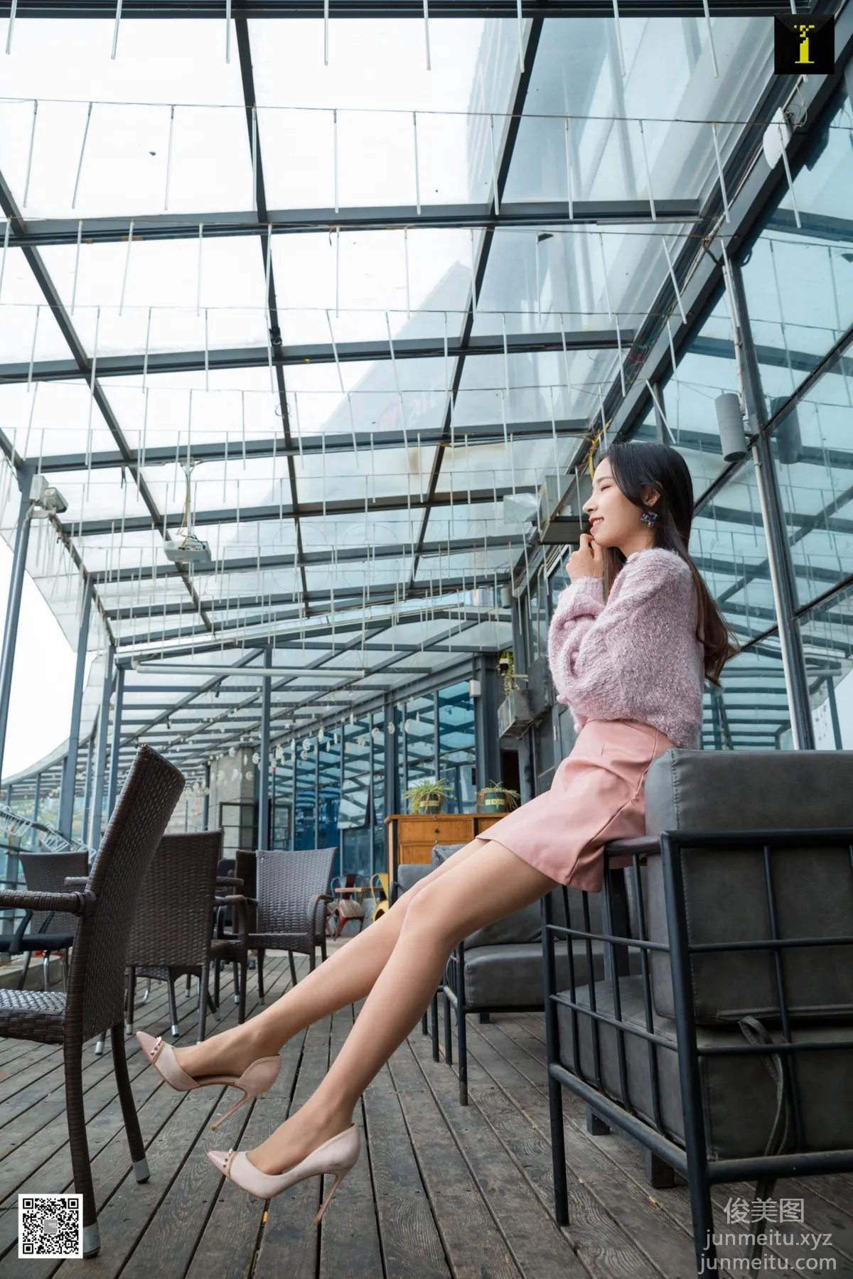 [IESS] 2020.01.03 Silk Enjoyer 651: Mei Zi, First Love Pink Series [95P] photo 48