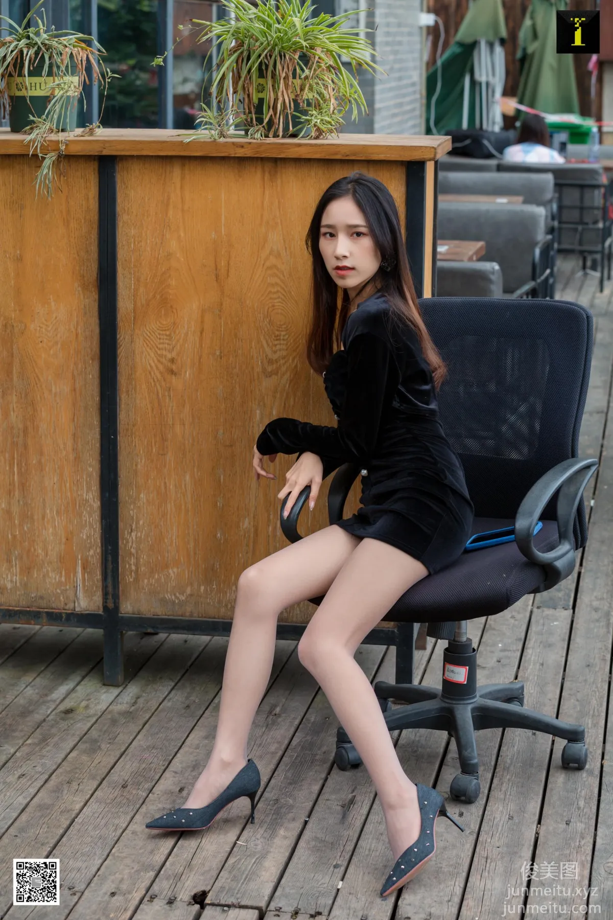 [IESS] 2020.01.16 Silk Enjoyer 659: Mei Zi, Retro Suede Suit [95P] photo 72
