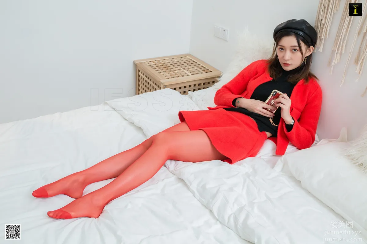 [IESS] 2020.01.26 Silk Enjoyer 663: IESS Qiuqiu, Qiuqiu's Chinese Red [96P] photo 87
