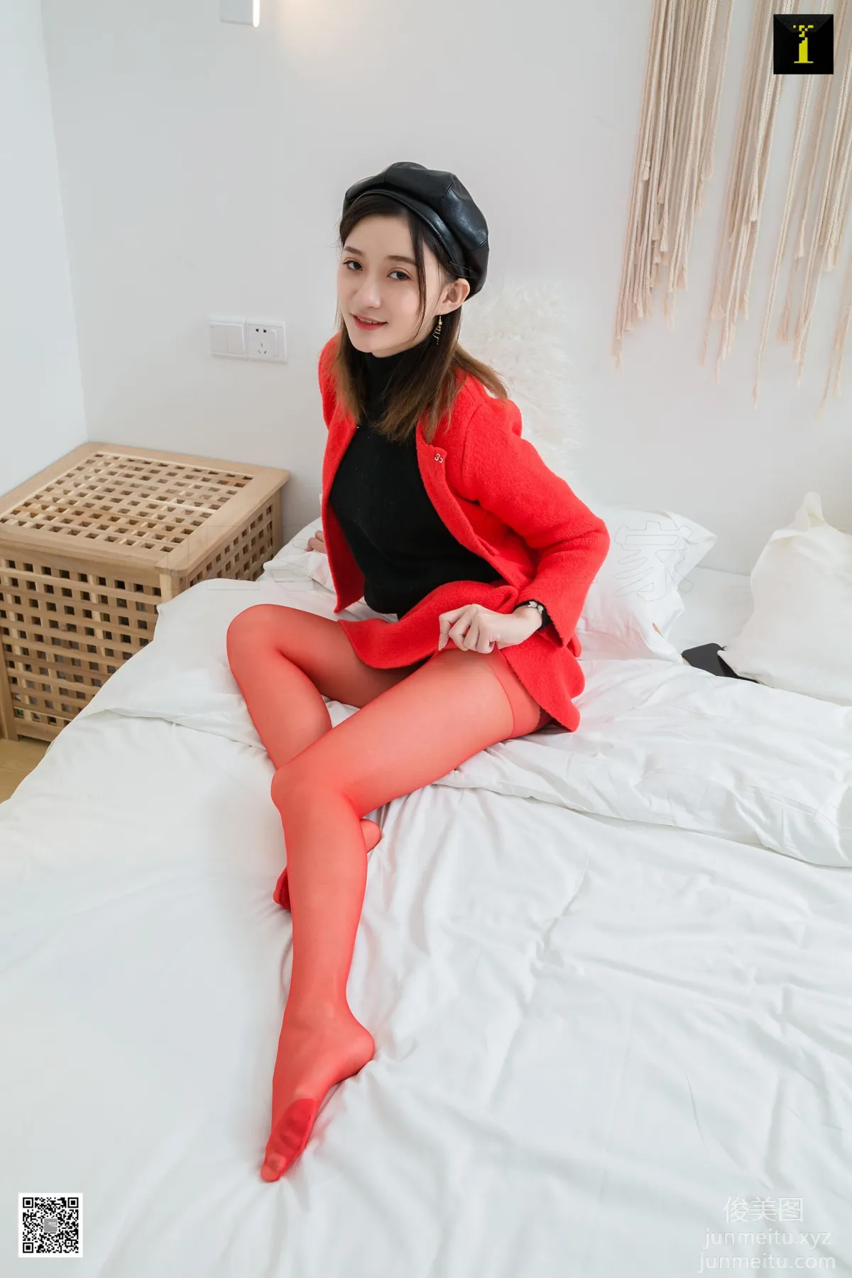 [IESS] 2020.01.26 Silk Enjoyer 663: IESS Qiuqiu, Qiuqiu's Chinese Red [96P] photo 95