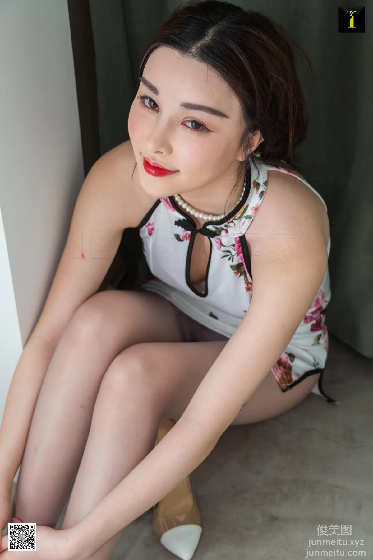 [IESS] 2020.02.03 Silk Enjoyer 671: Miao Jie, Qipao Cat Girl [82P] photo 59