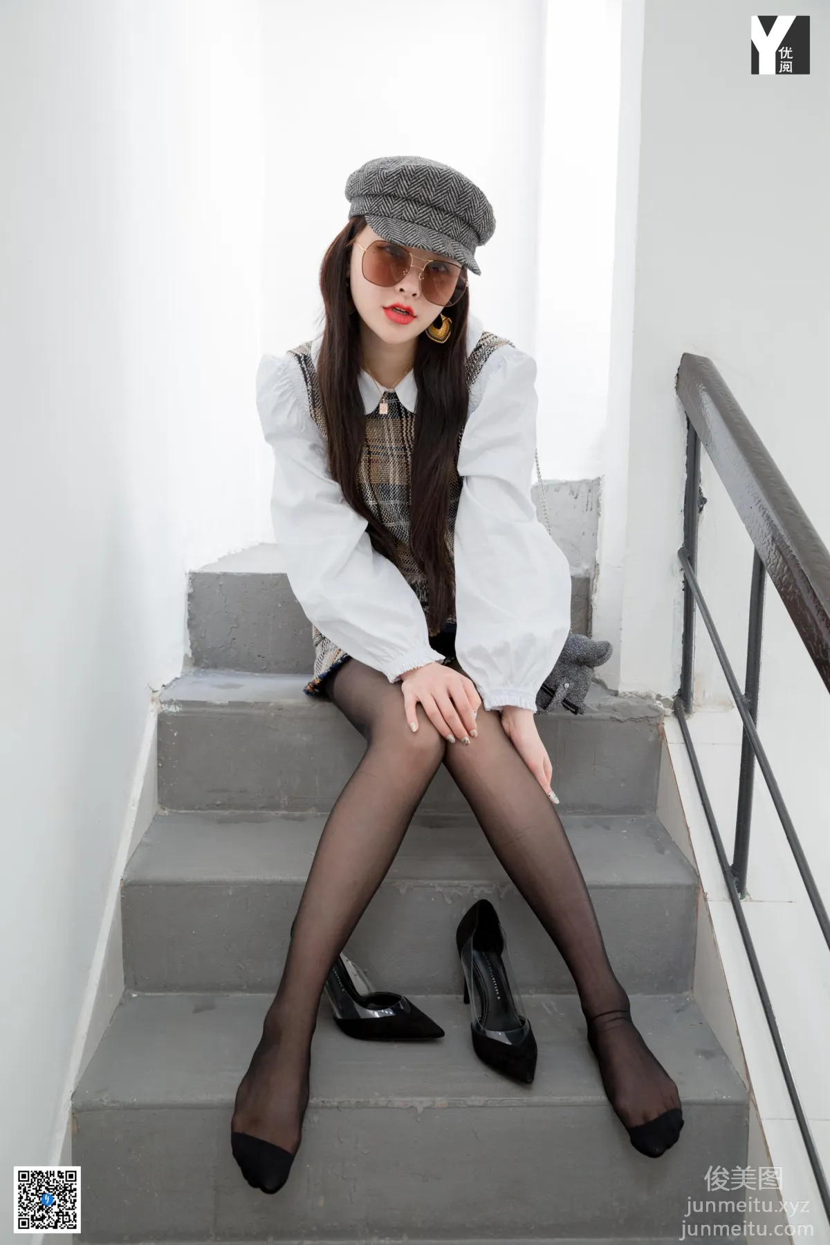 [IESS] 2020.04.20 Silk Enjoyer 725: Miao Jie, Playful Plaid Suit [87P] photo 61