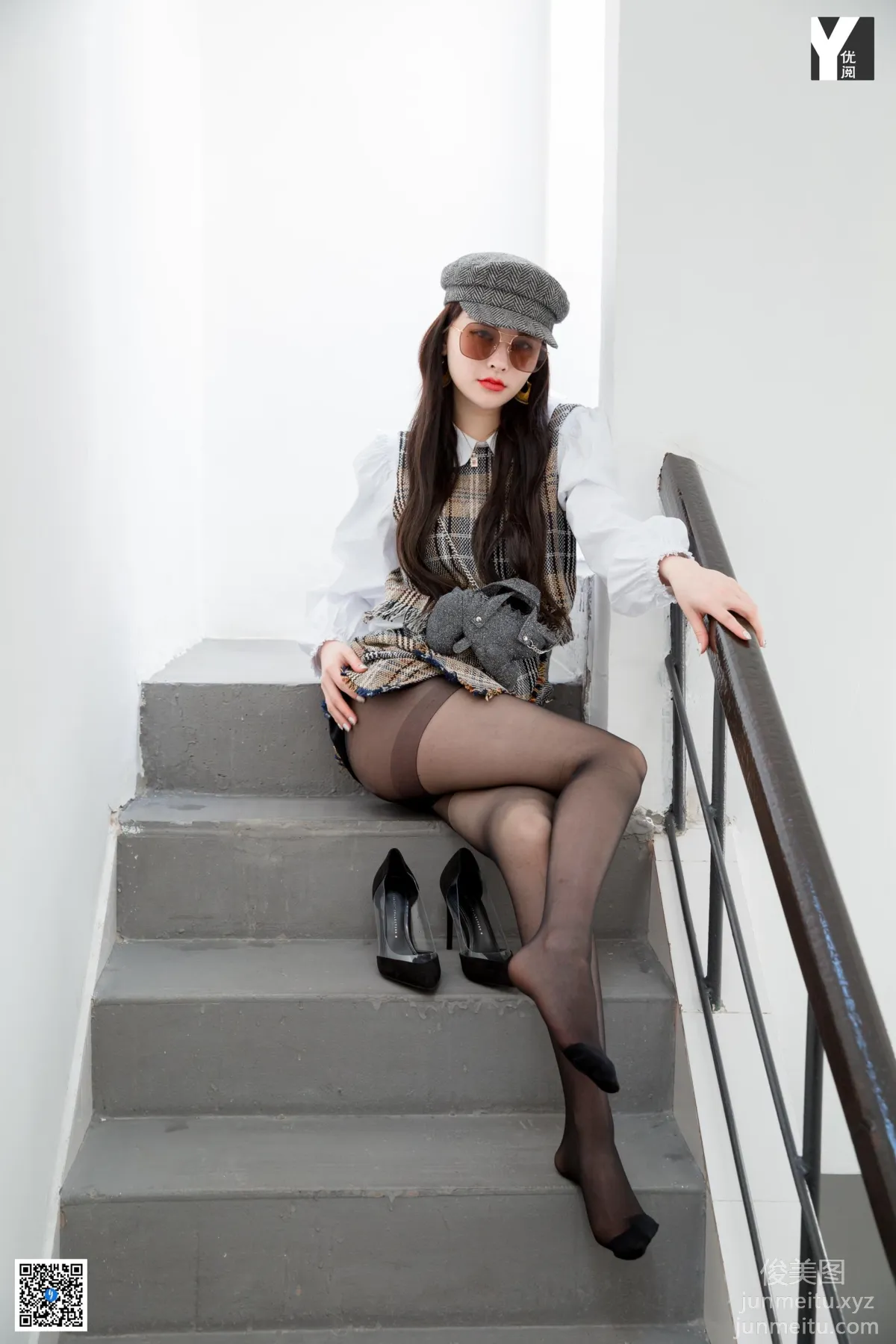 [IESS] 2020.04.20 Silk Enjoyer 725: Miao Jie, Playful Plaid Suit [87P] photo 77
