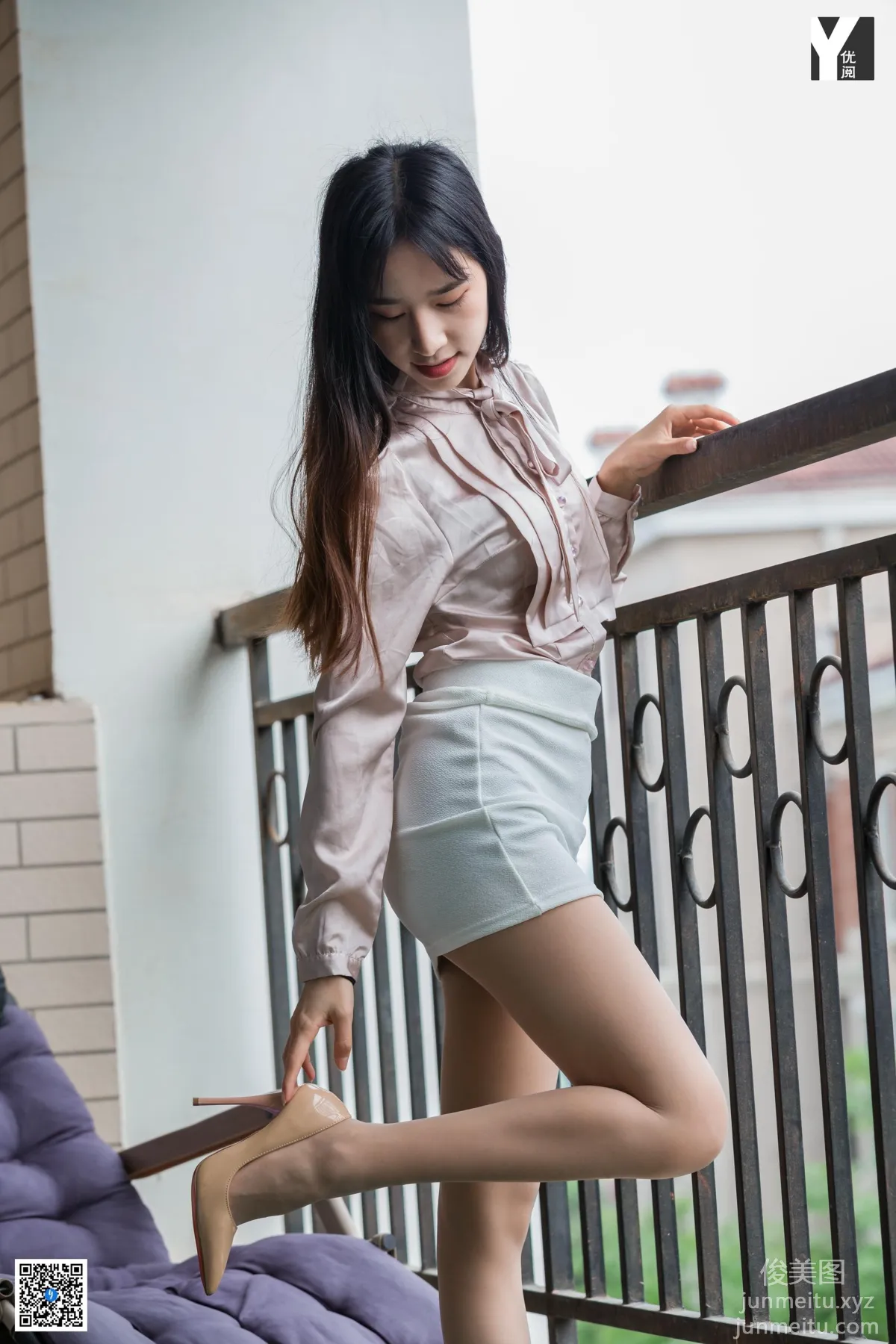 [IESS] 2020.04.21 Silk Enjoyer 726: Mei Zi, Book-Loving Female Colleague [95P] photo 90