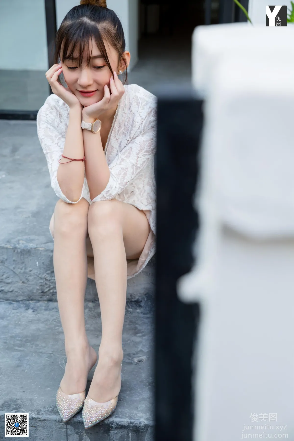 [IESS] 2020.05.02 Silk Enjoyer 731: IESS Qiuqiu 《Girlfriend's Doorstep》 [95P] photo 62