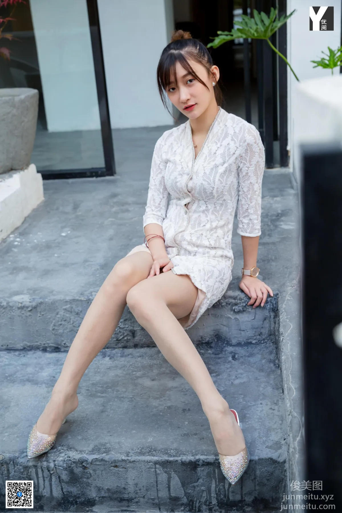 [IESS] 2020.05.02 Silk Enjoyer 731: IESS Qiuqiu 《Girlfriend's Doorstep》 [95P] photo 63