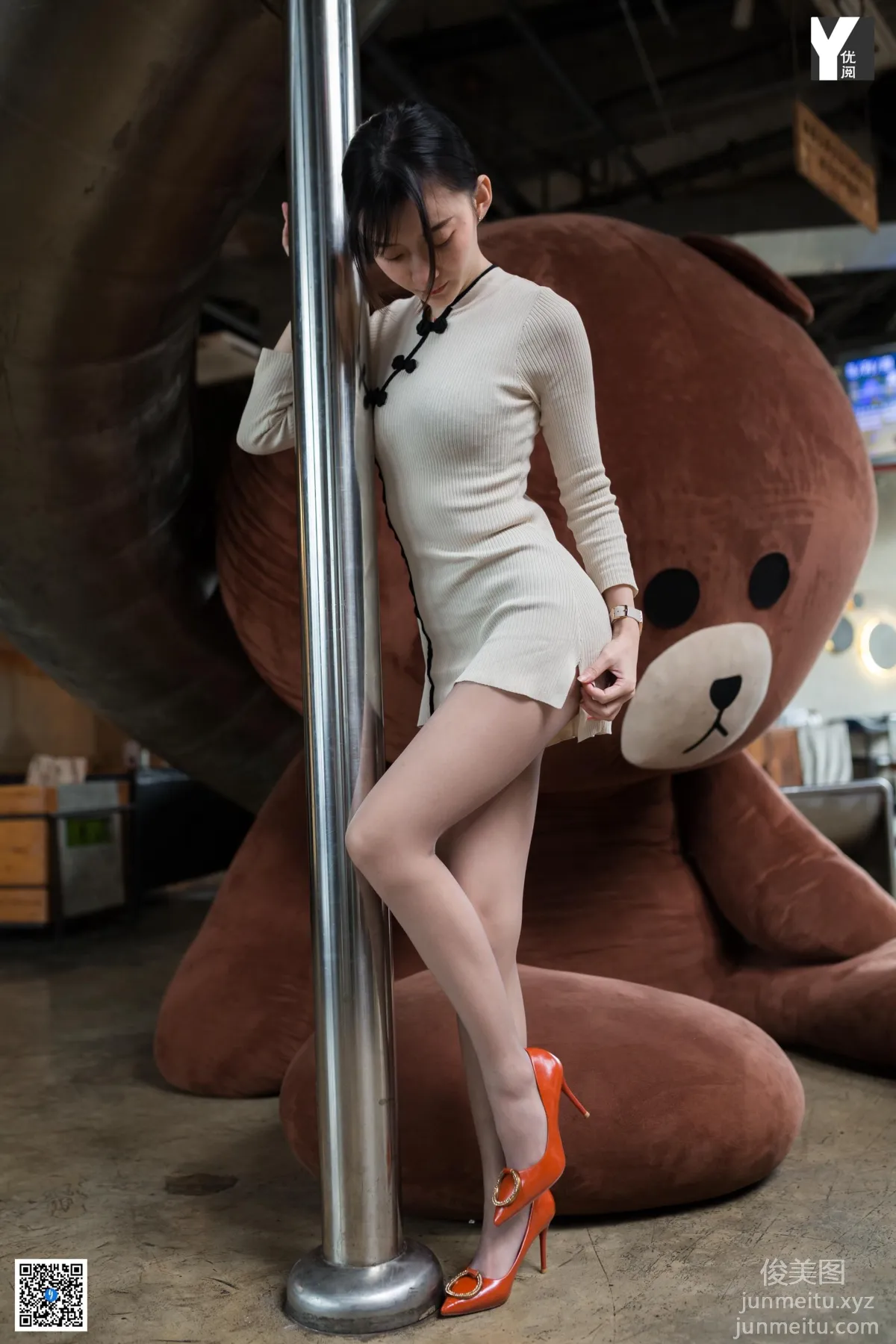 [IESS] 2020.05.12 Silk Enjoyer 738: IESS Qiuqiu, Brown Bear Love [89P] photo 57