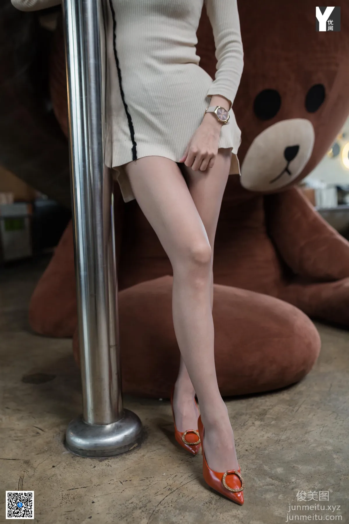 [IESS] 2020.05.12 Silk Enjoyer 738: IESS Qiuqiu, Brown Bear Love [89P] photo 58