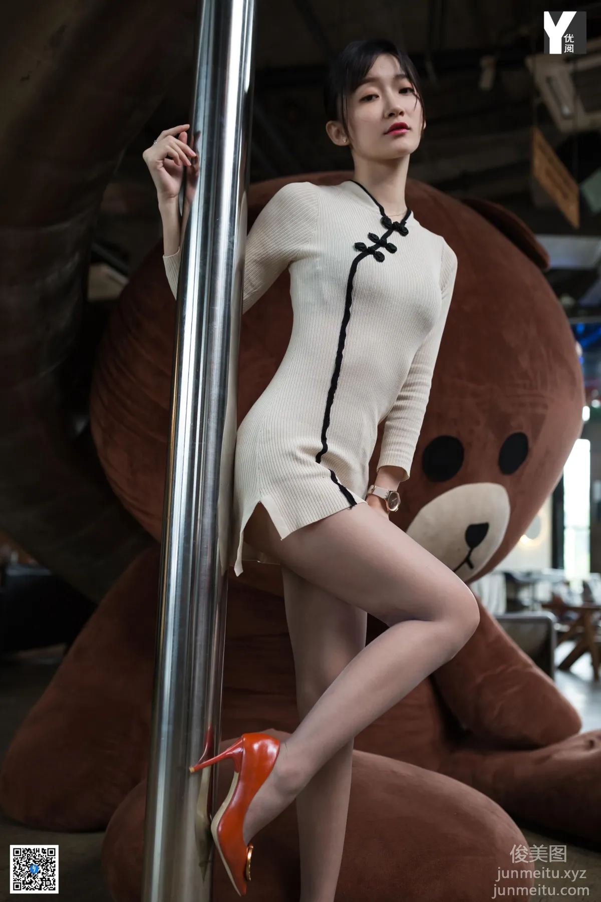 [IESS] 2020.05.12 Silk Enjoyer 738: IESS Qiuqiu, Brown Bear Love [89P] photo 60