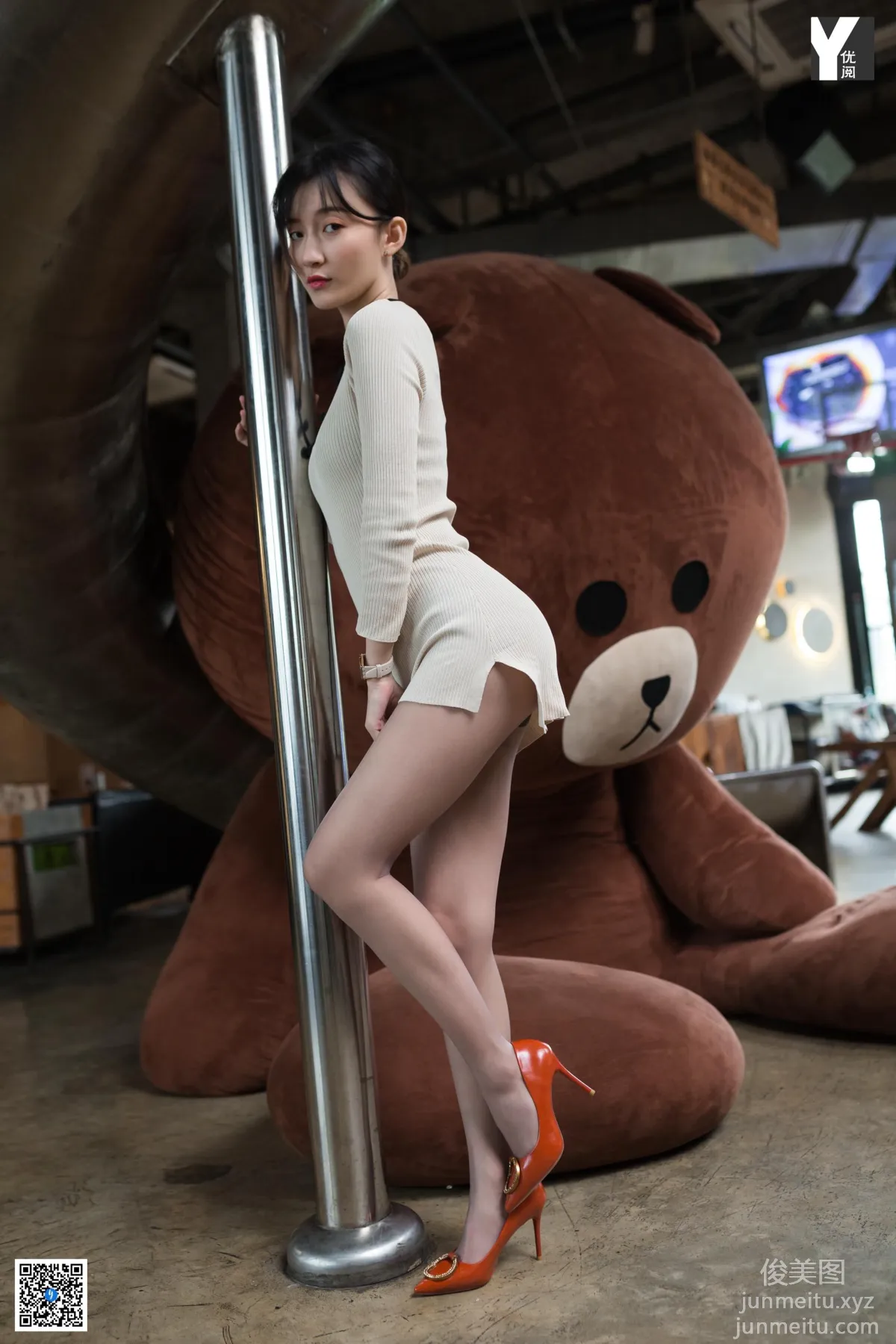 [IESS] 2020.05.12 Silk Enjoyer 738: IESS Qiuqiu, Brown Bear Love [89P] photo 63