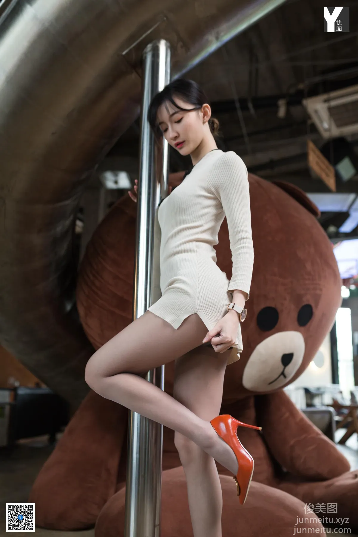 [IESS] 2020.05.12 Silk Enjoyer 738: IESS Qiuqiu, Brown Bear Love [89P] photo 64