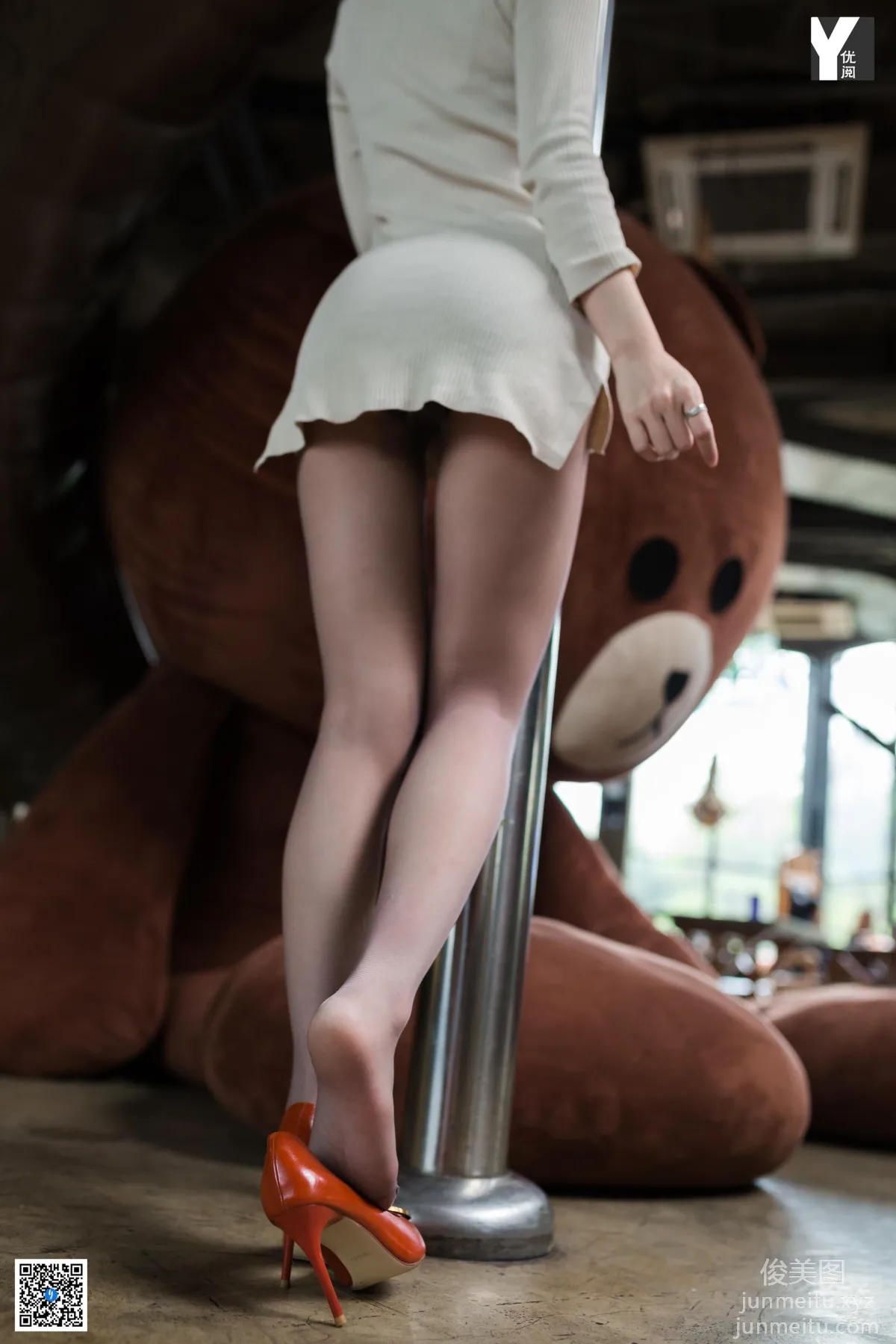 [IESS] 2020.05.12 Silk Enjoyer 738: IESS Qiuqiu, Brown Bear Love [89P] photo 66