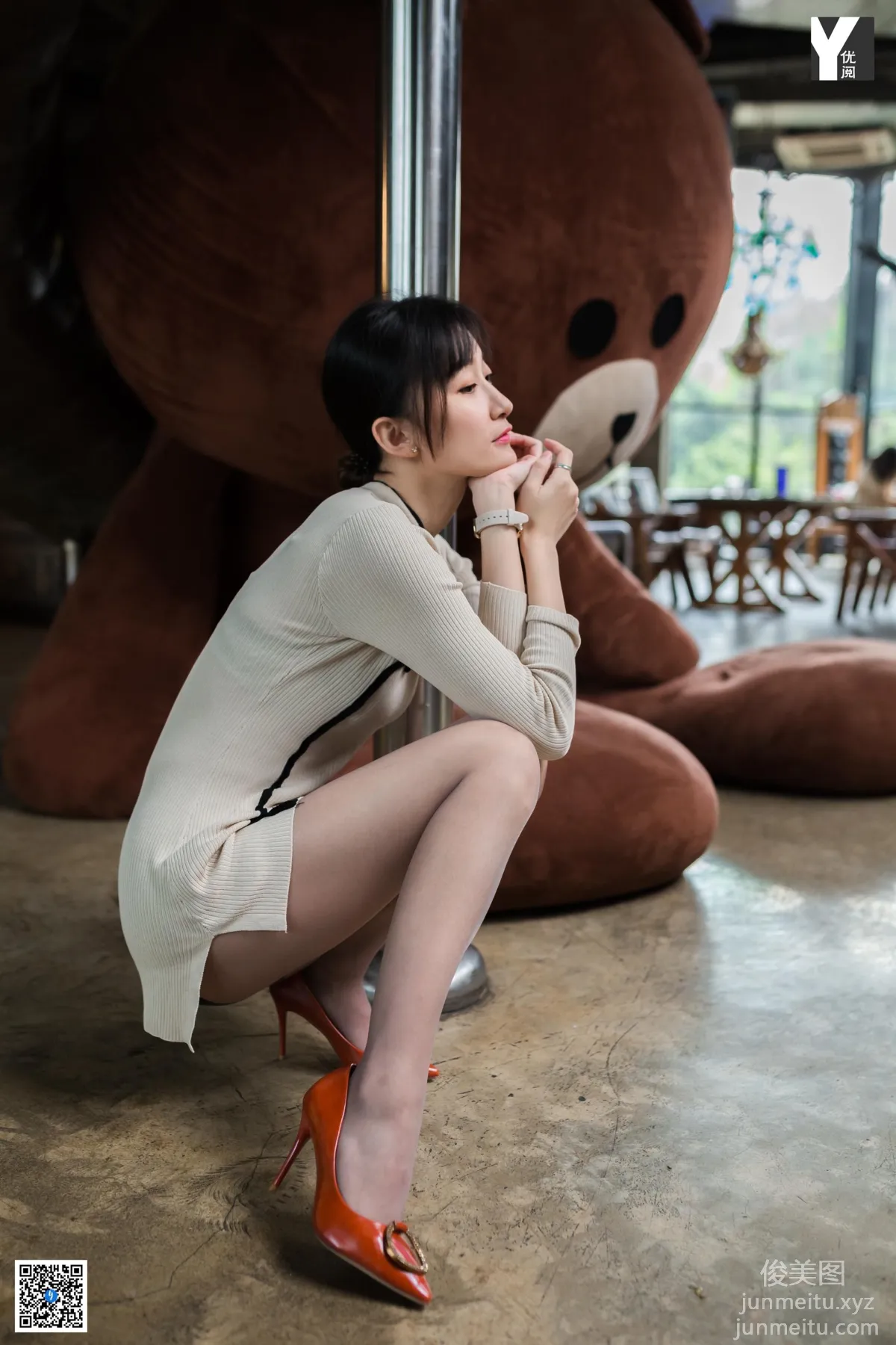 [IESS] 2020.05.12 Silk Enjoyer 738: IESS Qiuqiu, Brown Bear Love [89P] photo 74