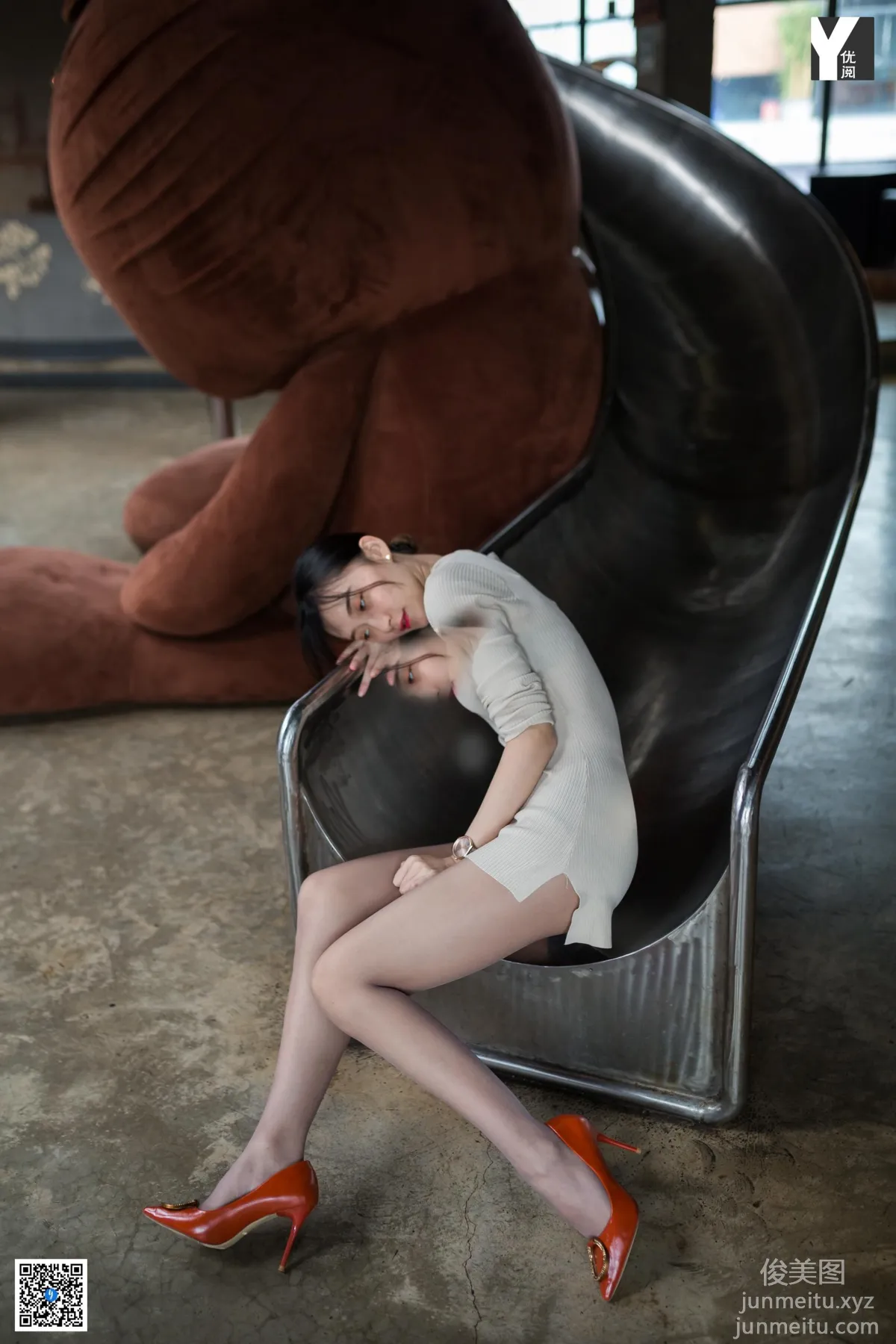 [IESS] 2020.05.12 Silk Enjoyer 738: IESS Qiuqiu, Brown Bear Love [89P] photo 83