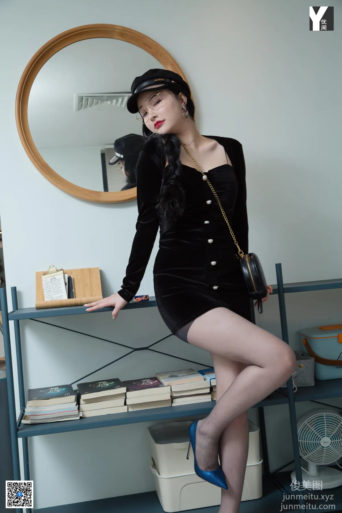 [IESS] 2020.05.20 Silk Enjoyer 744: Jiuer Yuxi, Black Series Sisterhood [86P] photo 74