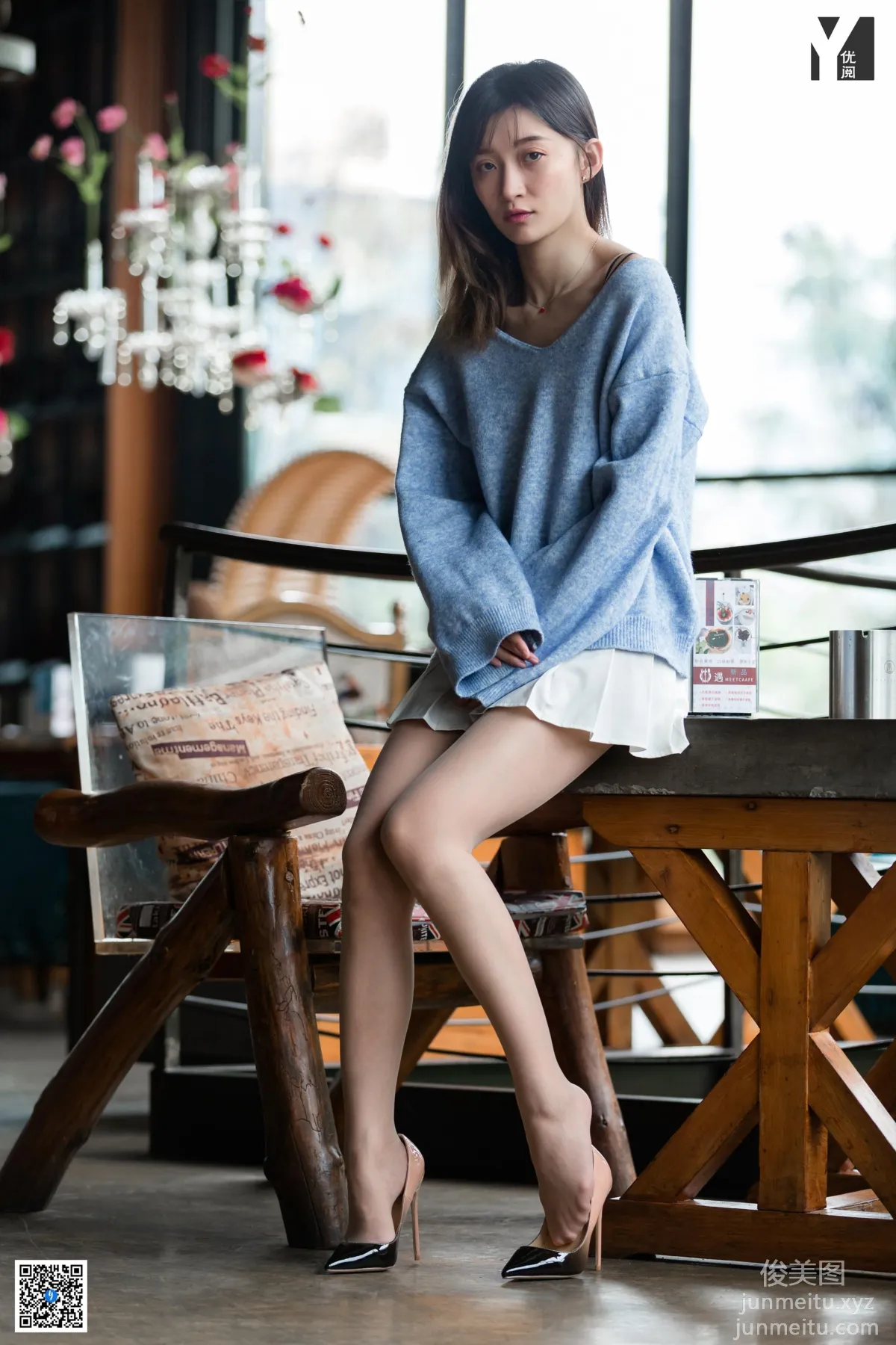 [IESS] 2020.05.21 Silk Enjoyer 745: IESS Qiuqiu, Pleated Skirt Girl [90P] photo 80