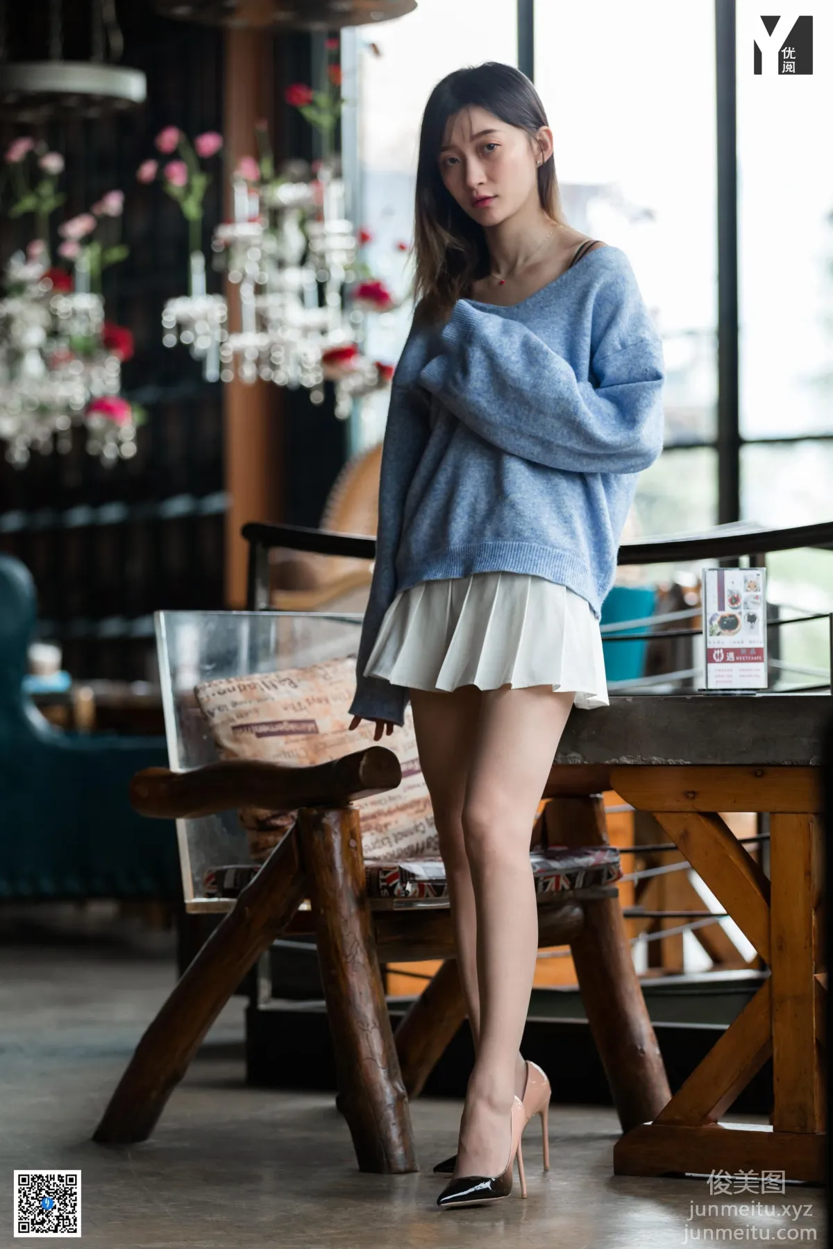 [IESS] 2020.05.21 Silk Enjoyer 745: IESS Qiuqiu, Pleated Skirt Girl [90P] photo 83
