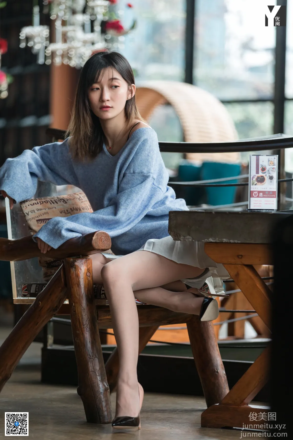[IESS] 2020.05.21 Silk Enjoyer 745: IESS Qiuqiu, Pleated Skirt Girl [90P] photo 86