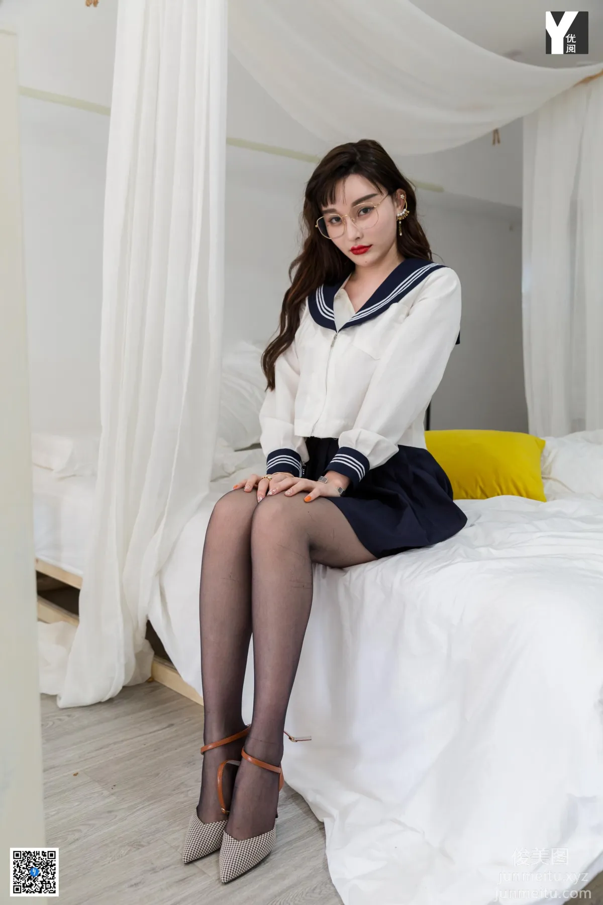 [IESS] 2020.06.03 Silk Enjoyer 754: Miao Jie, Don't Mess with the Bad Student [90P] photo 50
