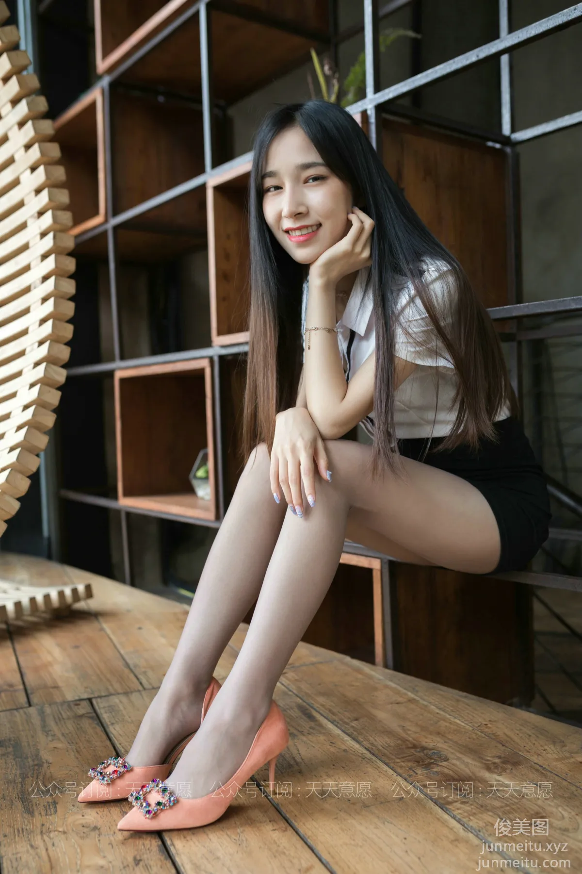 [IESS] 2021.06.22 Silk Enjoyer 840: Mei Zi, OL Business Attire [85P] photo 15