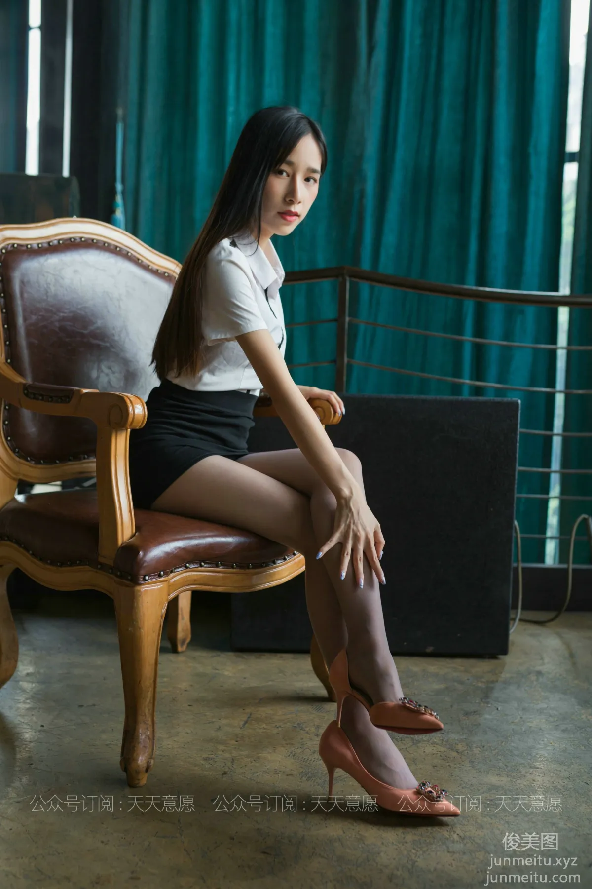 [IESS] 2021.06.22 Silk Enjoyer 840: Mei Zi, OL Business Attire [85P] photo 81