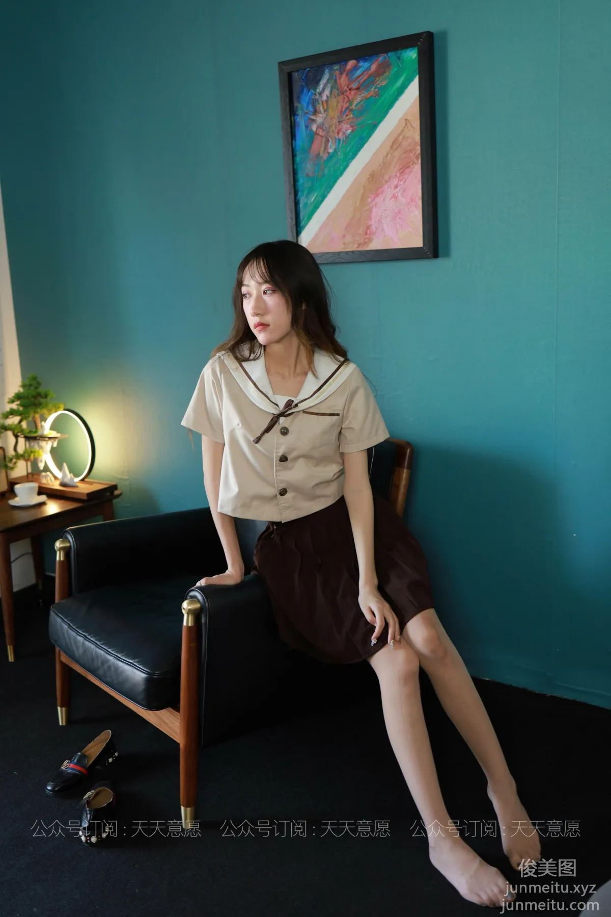 [IESS] 2021.06.23 Silk Enjoyer 841: Yi Yi, JK Girl [74P] photo 2